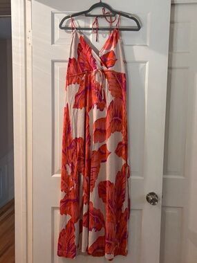 Vintage Rare Tropical Maxi Sundress